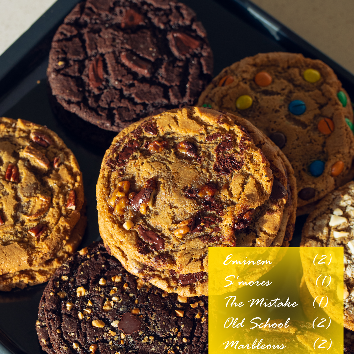 Best Seller Box 8 (8 Cookies)