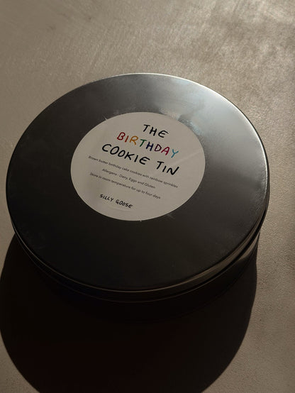 The Birthday Cookie Tin