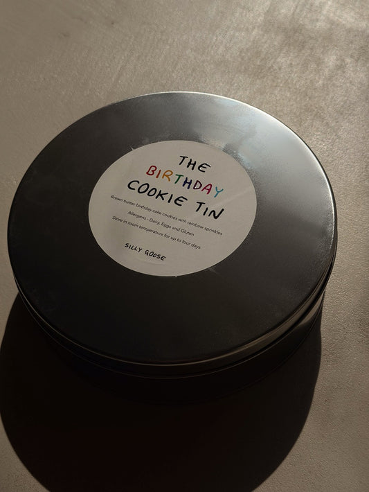 The Birthday Cookie Tin